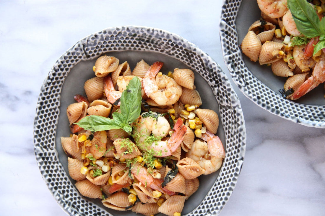 Shrimp & Corn Banza Shells