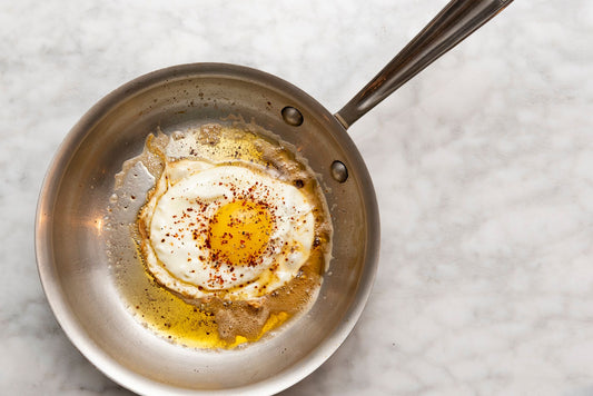 Fried Eggs with Brown Butter