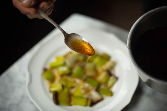 Charred Leeks with Chili Brown Butter